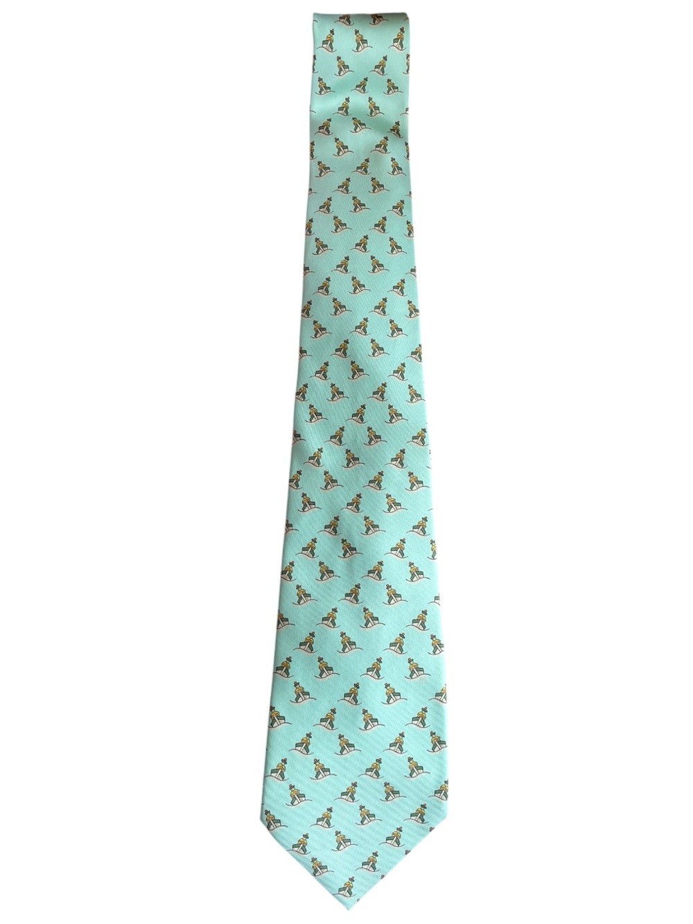 HERMES Silk Tie